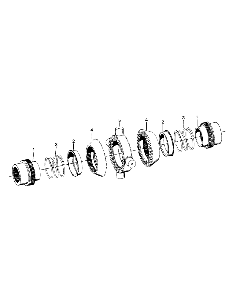 Схема запчастей Case IH ST325 - (10-10) - NO-SPIN AXLES AND DIFFERENTIALS, S-34 AND A305 AXLES (19) - OPTIONS