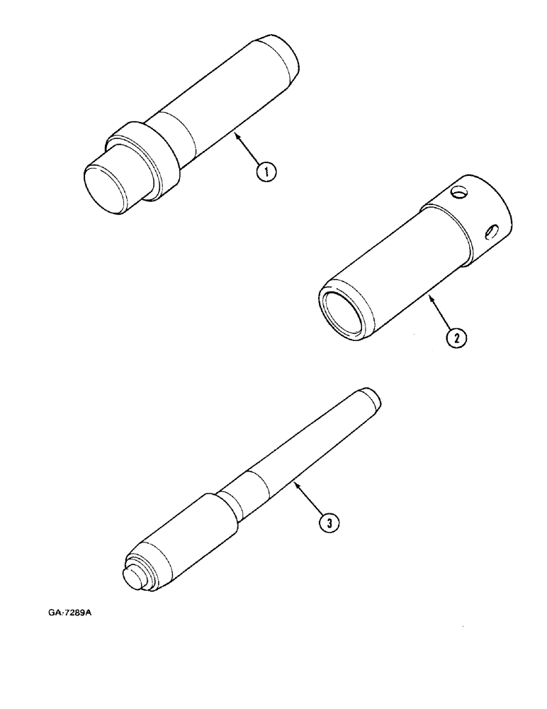 Схема запчастей Case IH 633 - (5-296) - SERVICE TOOLS FOR STEERING VALVE (05) - STEERING