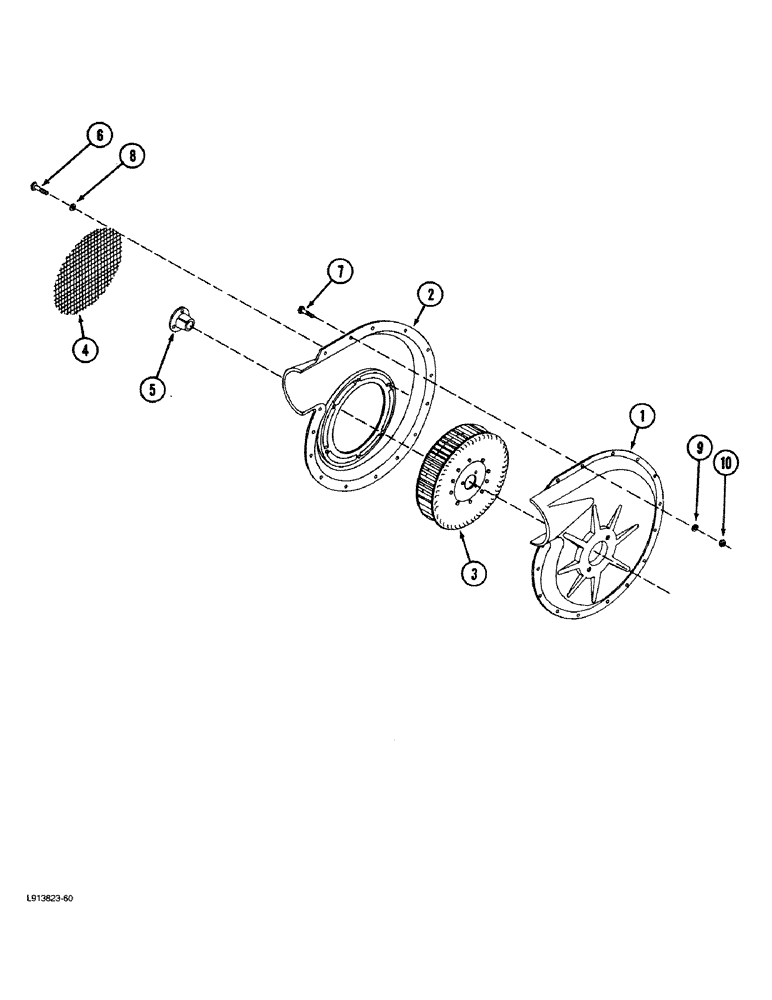 Схема запчастей Case IH 8100 - (8-06) - HYDRAULIC DRIVE FAN (08) - HYDRAULICS