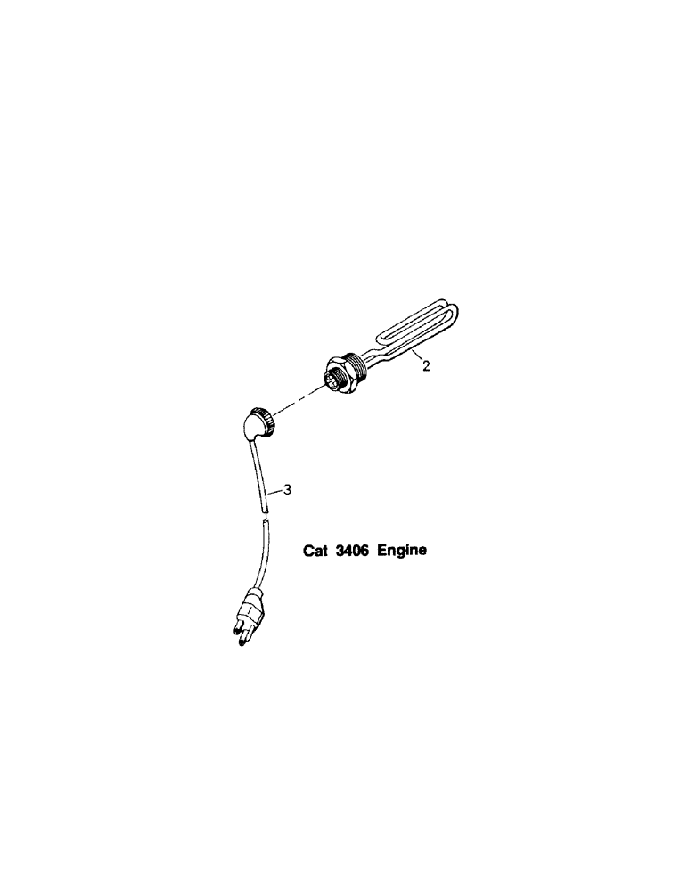 Схема запчастей Case IH KS-280 - (04-05) - ENGINE BLOCK HEATER, CAT 3406 ENGINE (04) - Drive Train