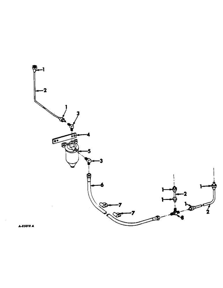 Схема запчастей Case IH 622 - (E-13) - FUEL SYSTEM, FUEL LINES, LP GAS (02) - FUEL SYSTEM