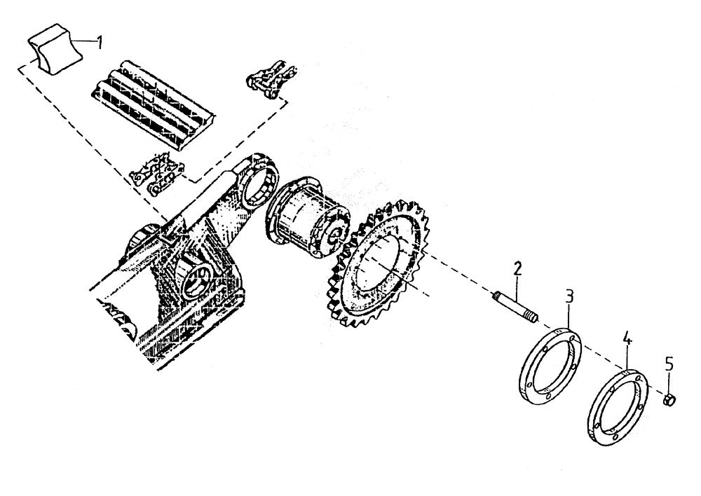 Схема запчастей Case IH 7700 - (A04-85) - STABILITY KIT (7700) Mainframe & Functioning Components
