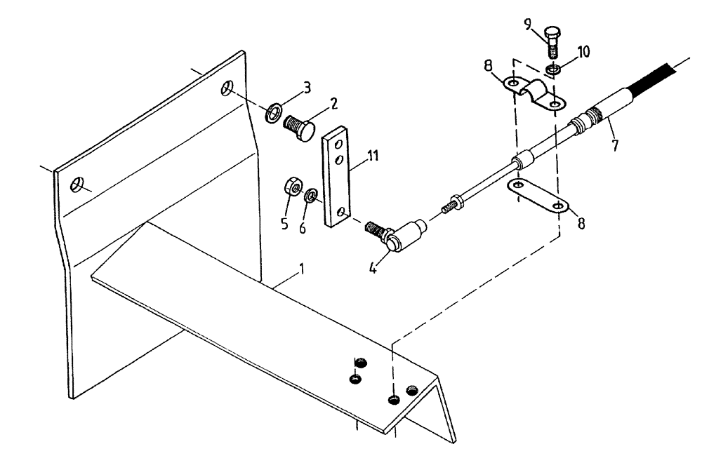 Схема запчастей Case IH 7700 - (C03[40A]) - THROTTLE {L10} Engine & Engine Attachments