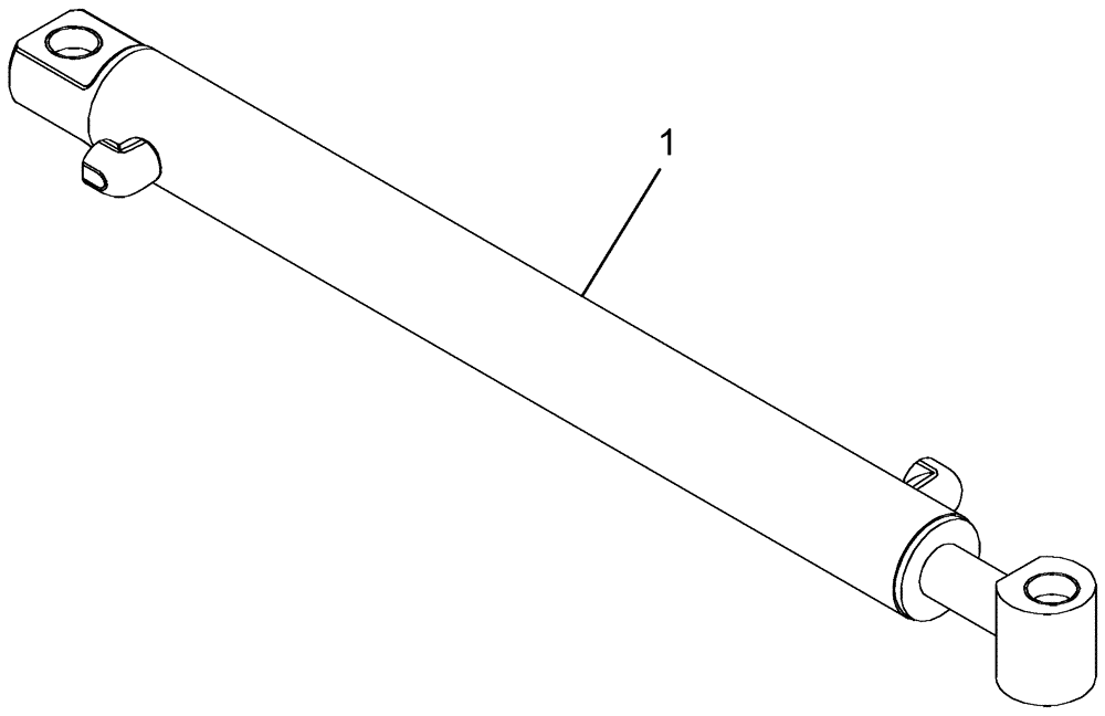 Схема запчастей Case IH LX156 - (08-12) - CYLINDER ASSEMBLY - LIFT - WITHOUT SELF-LEVEL - 2006 (08) - HYDRAULICS