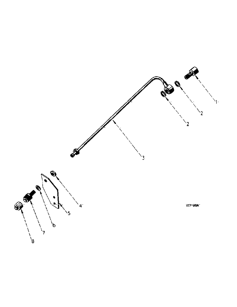 Схема запчастей Case IH 276 - (5-09) - SELF SEALING COUPLING ATTACHMENT (08) - HYDRAULICS