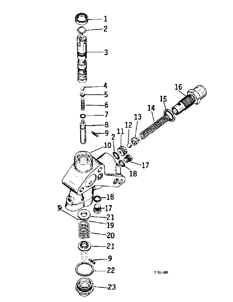Схема запчастей Case IH 384 - (10-18) - HYDRAULICS, SINGLE ACTING INDEPENDENT AUXILIARY VALVE (07) - HYDRAULICS