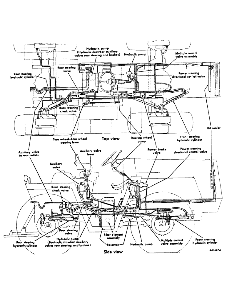 Схема запчастей Case IH 4100 - (F-02) - HYDRAULIC SYSTEM, HYDRAULIC DIAGRAM (07) - HYDRAULIC SYSTEM
