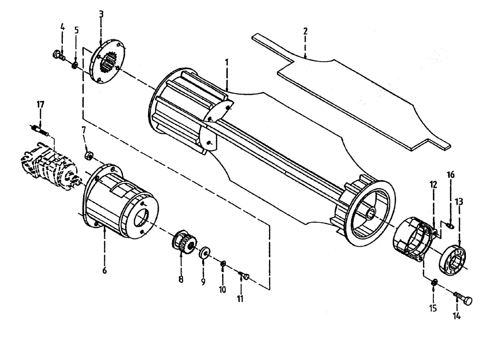 Схема запчастей Case IH 7000 - (A02-40A) - BUTTLIFT ROLLER - LEG BASECUTTER, SERIAL #7908 AND ONWARDS Mainframe & Functioning Components