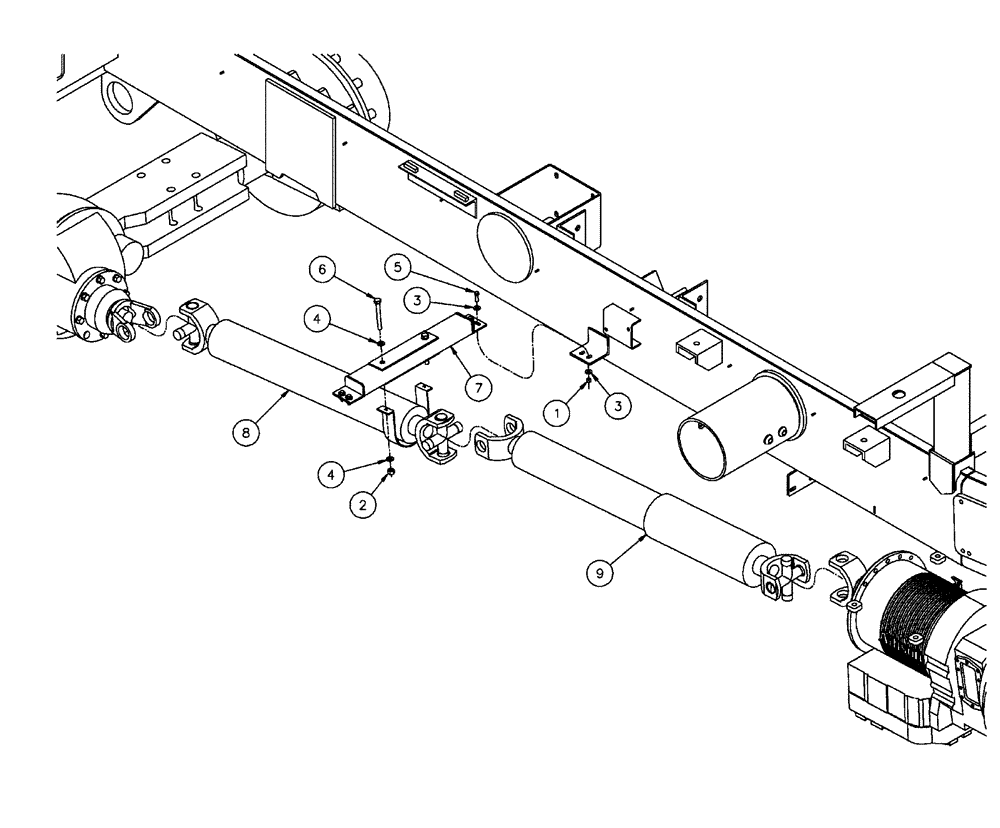 Схема запчастей Case IH FLX3300B - (03-003) - DRIVELINE GROUP (03) - TRANSMISSION