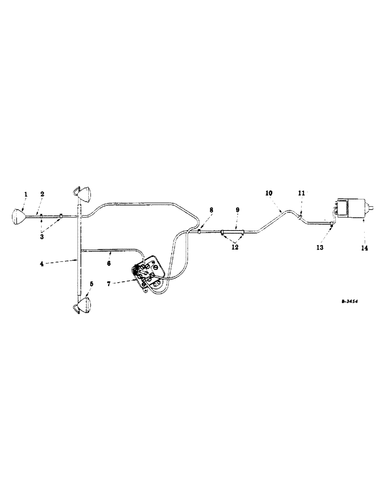 Схема запчастей Case IH FARMALL C - (094) - ELECTRICAL SYSTEM, ELECTRIC LIGHTING, BOSCH "NO-BATTERY" GENERATOR (06) - ELECTRICAL SYSTEMS