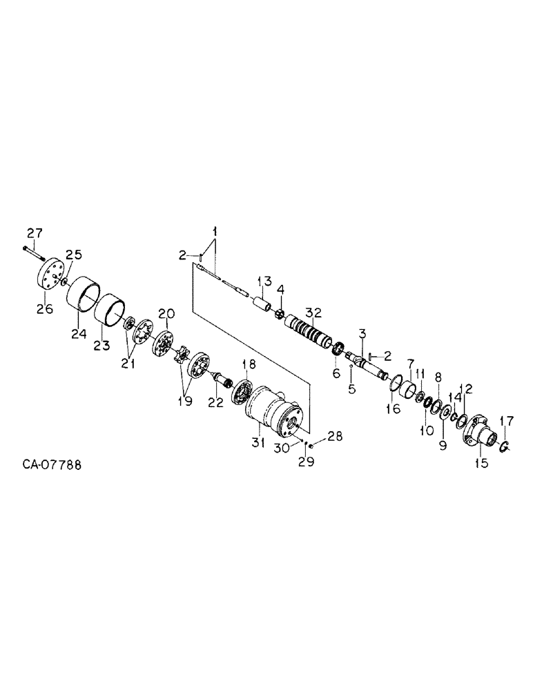 Схема запчастей Case IH 3688HC - (10-18) - HYDRAULICS, HYDROSTATIC POWER STEERING HAND PUMP (07) - HYDRAULICS