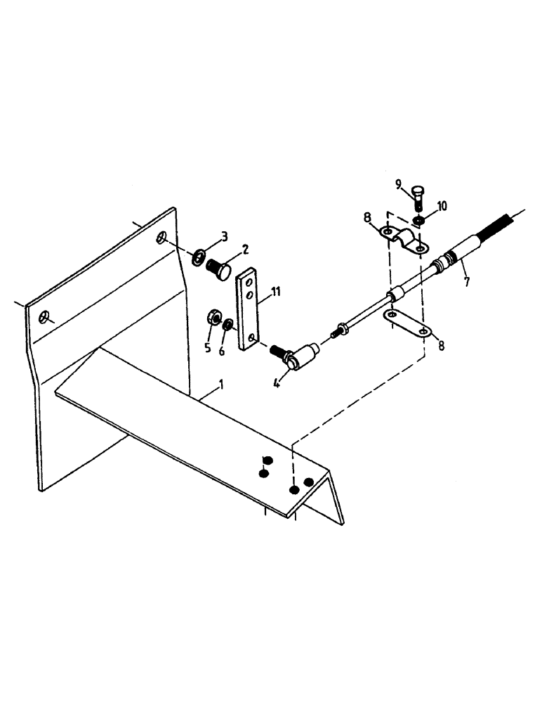 Схема запчастей Case IH 7000 - (C04-04) - THROTTLE, L10/M11 Engine & Engine Attachments