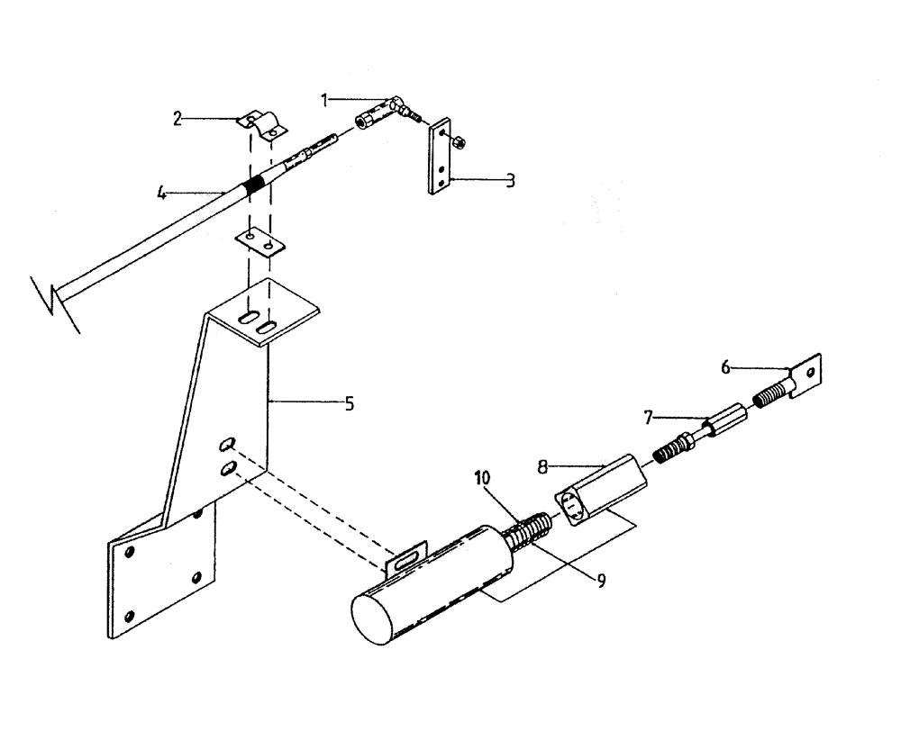 Схема запчастей Case IH 7700 - (C03-40) - ENGINE SHUTDOWN AND THROTTLE (108) Engine & Engine Attachments
