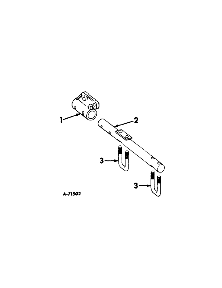 Схема запчастей Case IH 1269 - (AL-07[A]) - TOOL BAR ATTACHING UNIT 