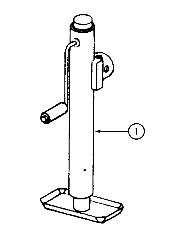 Схема запчастей Case IH 3450 - (84) - JACK ASSEMBLY 