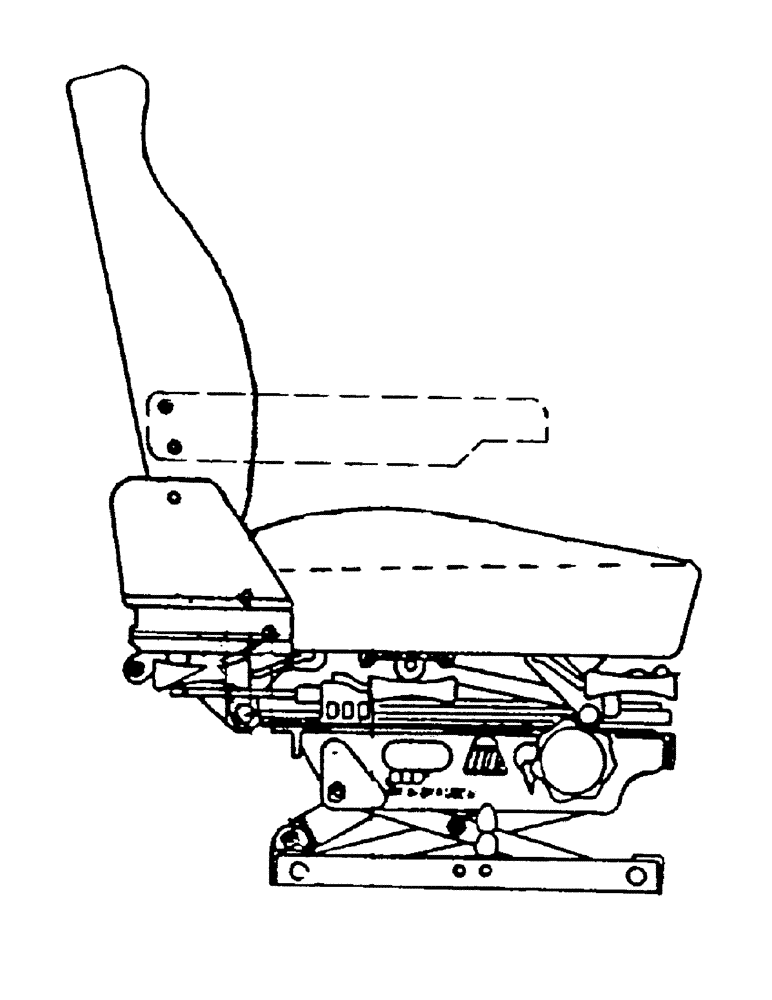 Схема запчастей Case IH 7700 - (A04-04) - MAINFRAME, OPERATORS SEAT, OPTION Mainframe & Functioning Components