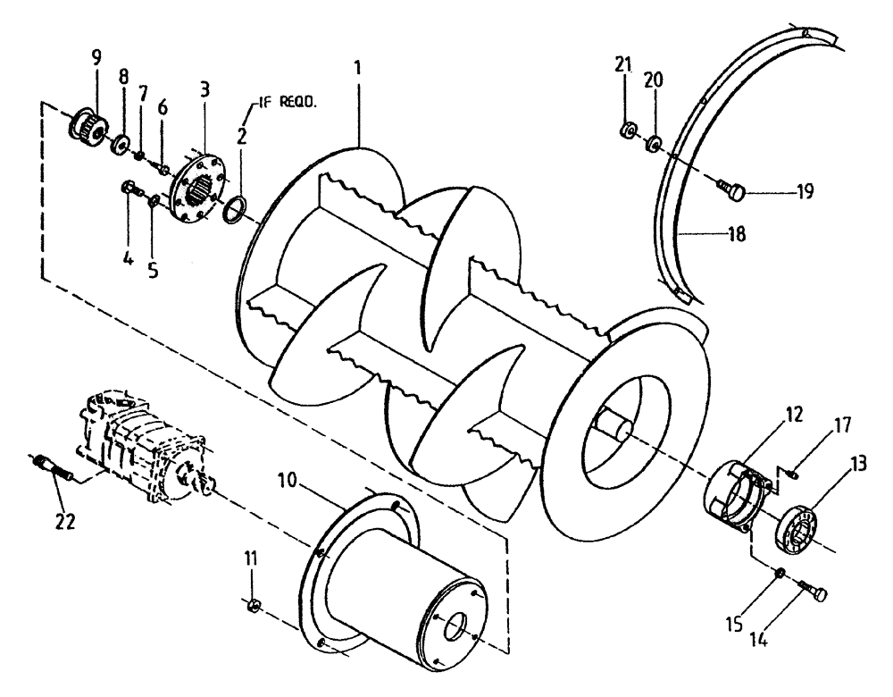 Схема запчастей Case IH 7700 - (A02[45A]) - FINNED ROLLER UNDERSLUNG BASECUTTER Mainframe & Functioning Components