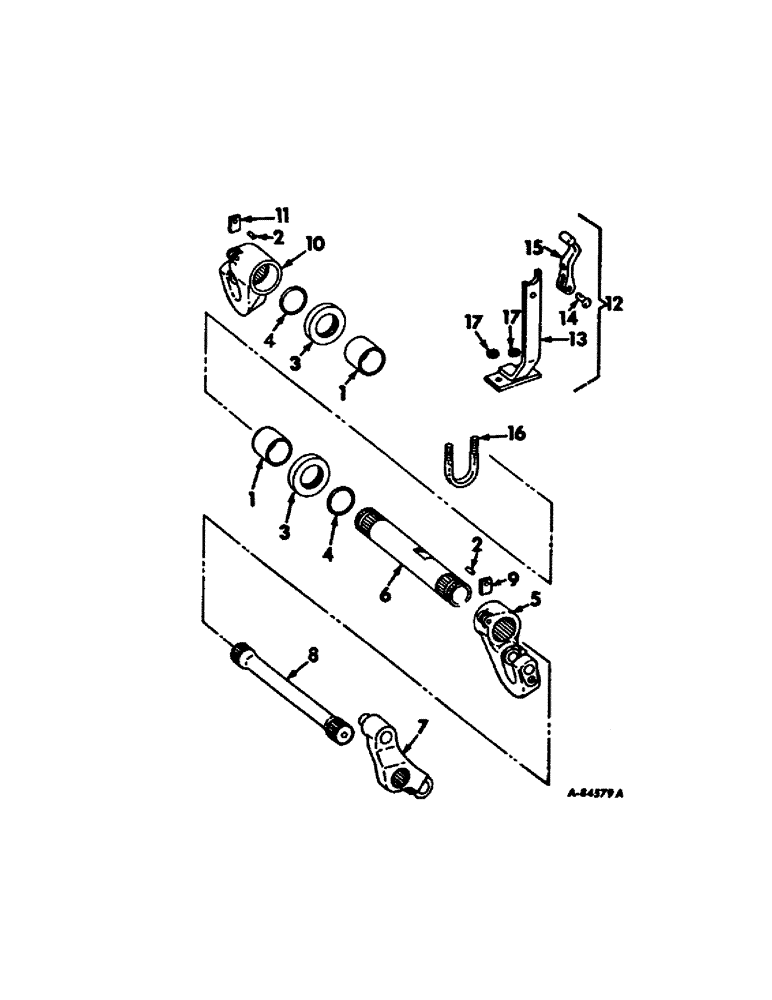 Схема запчастей Case IH 21456 - (10-35) - HYDRAULICS, DRAFT SENSING (07) - HYDRAULICS