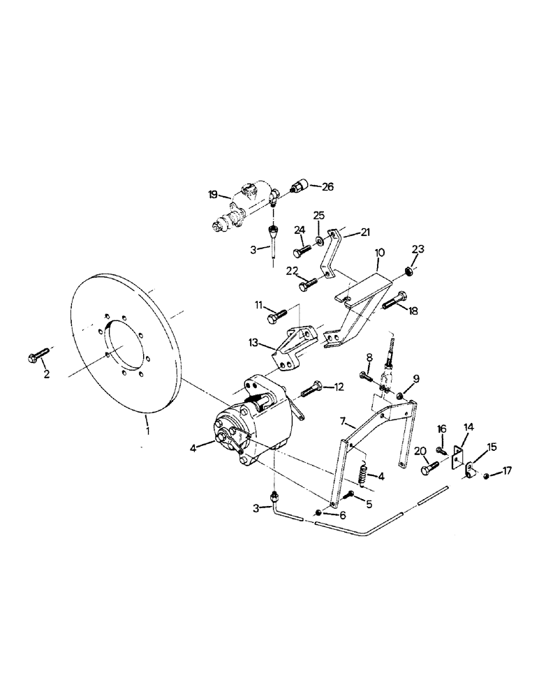 Схема запчастей Case IH 9110 - (05-1) - BRAKE SYSTEM (5.1) - BRAKES