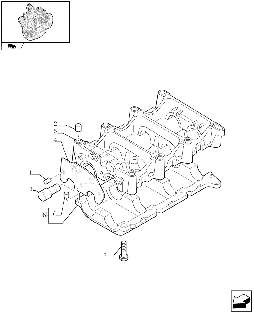 Схема запчастей Case IH F4GE9484K J601 - (0.10.5[02]) - DYNAMIC BALANCER, GEARS & SHAFTS (504121142) 