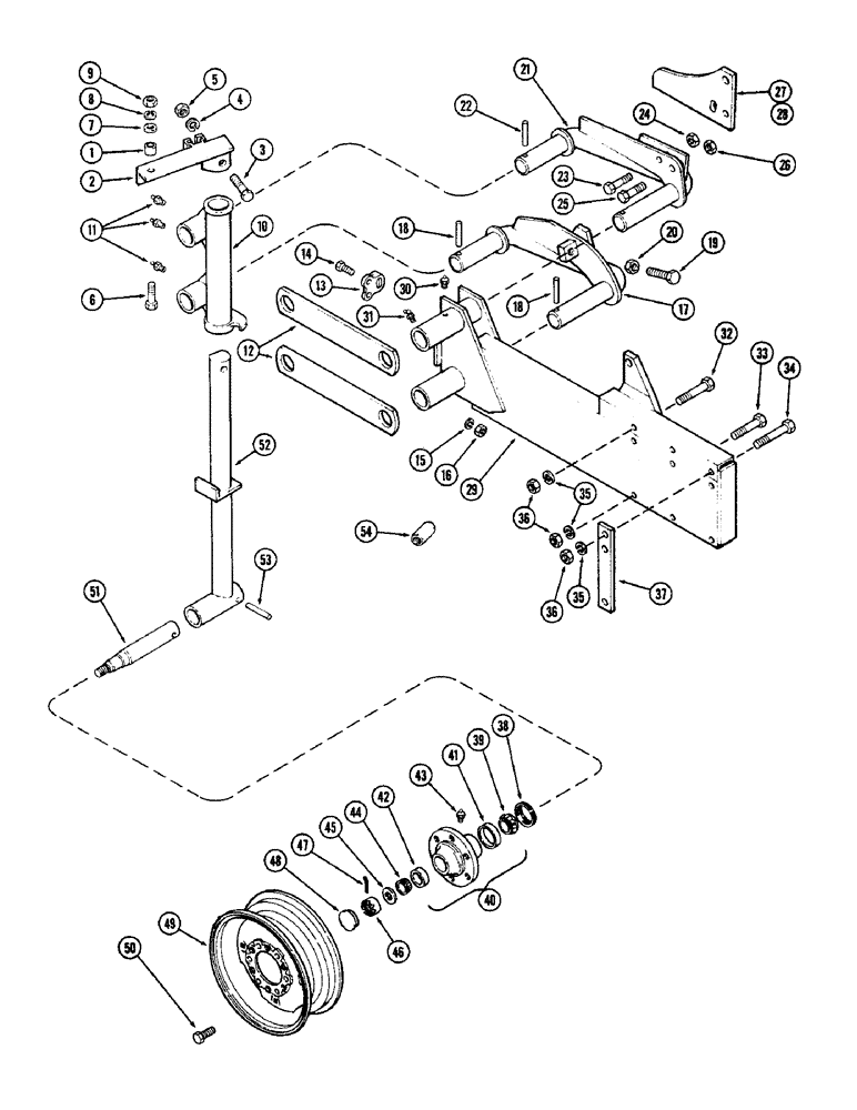 Схема запчастей Case IH 700-SERIES - (32) - REAR AXLE AND WHEEL, CONTINUED 