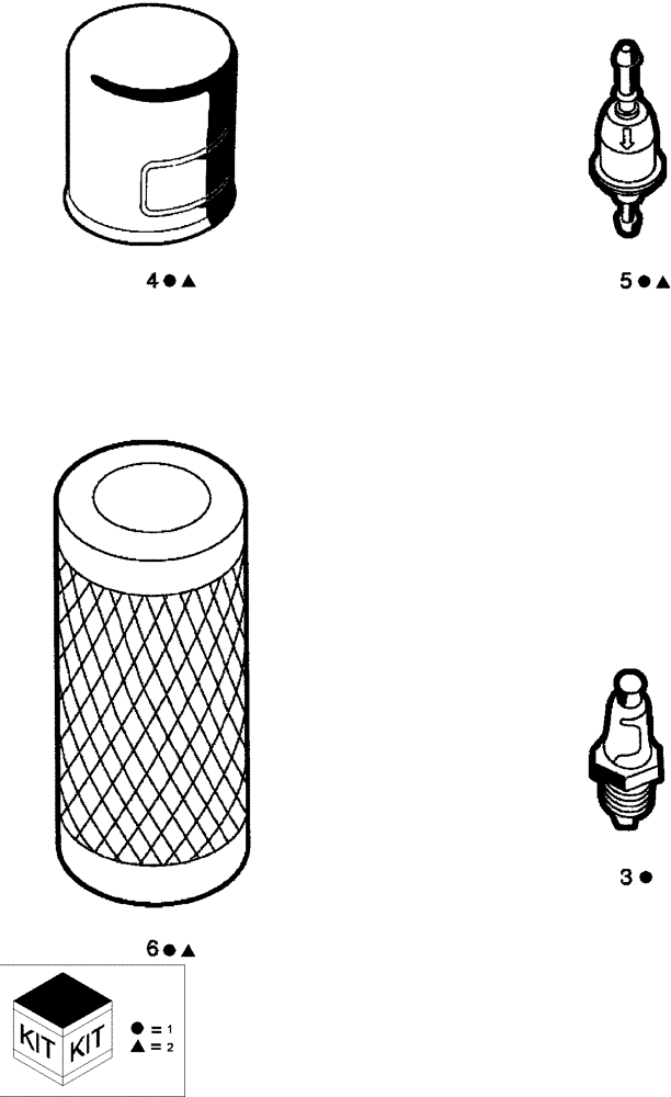 Схема запчастей Case IH SCOUT XL - (88.012.02) - DIA KIT, TUNE UP (88) - ACCESSORIES