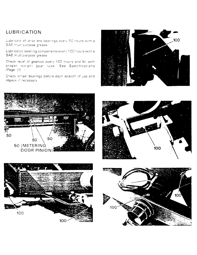 Схема запчастей Case IH 1802 - (23) - MAINTENANCE (CONTINUED) 