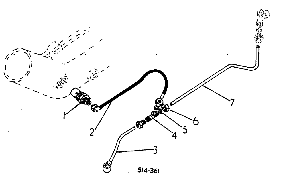 Схема запчастей Case IH 884 - (12-016) - THERMOSTART ATTACHMENT Power