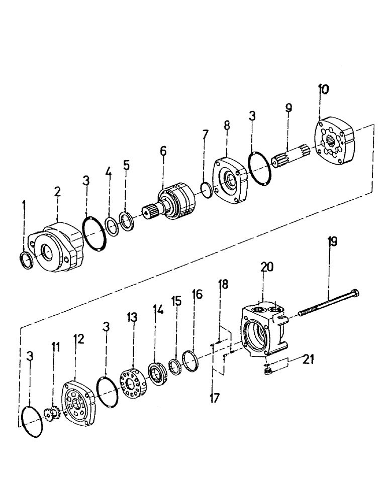 Схема запчастей Case IH 7700 - (B02-02) - HYDRAULICS, MOTOR, CROPDIVIDER/BUTTLIFT ROLLER/POWER KNOCKDOWN Hydraulic Components & Circuits