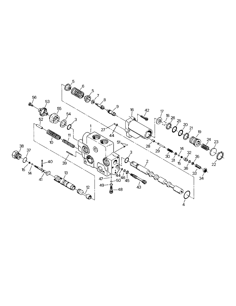Схема запчастей Case IH CR-1280 - (08-17) - FLOAT SECTION ASSEMBLY (07) - HYDRAULICS