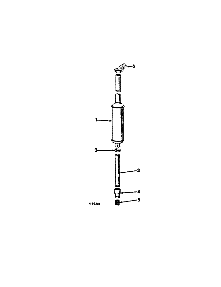 Схема запчастей Case IH C-135 - (C-40) - EXHAUST MUFFLER, T-340 CRAWLER TRACTORS 