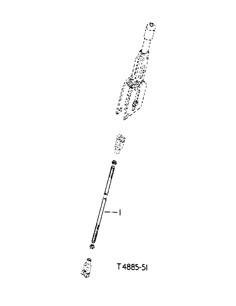 Схема запчастей Case IH 276 - (7-11) - HANDBRAKE CONNECTING ROD (07) - BRAKES