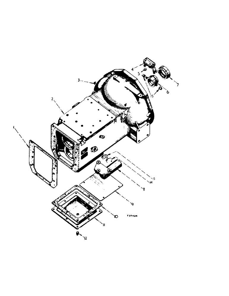 Схема запчастей Case IH 2300 - (6-20) - ATTACHMENTS, CLUTCH HOUSING, CONSTANT RUNNING P.T.O. ATTACHMENT Attachments