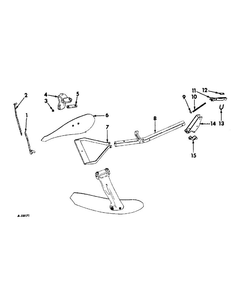Схема запчастей Case IH 461 - (U-16) - POTATO HOE ATTACHMENT 