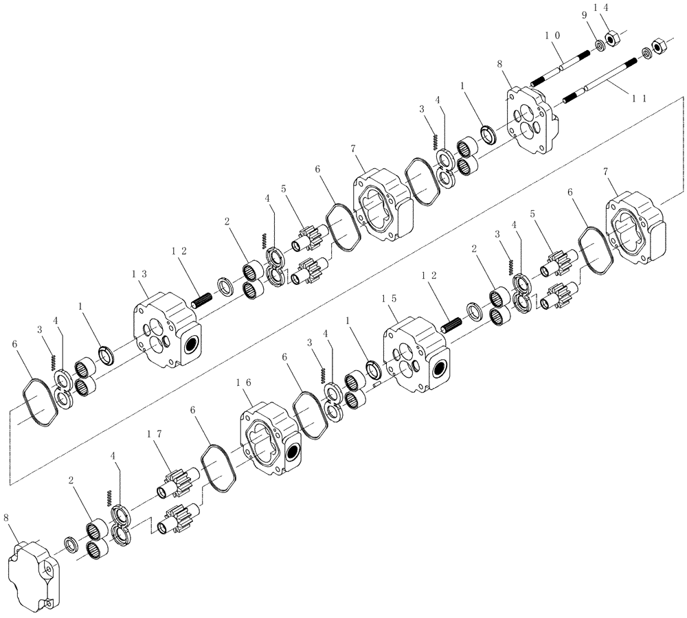 Схема запчастей Case IH 7700 - (B04.09[01]) - Hydraulic Flow Divider {High Horsepower} (35) - HYDRAULIC SYSTEMS