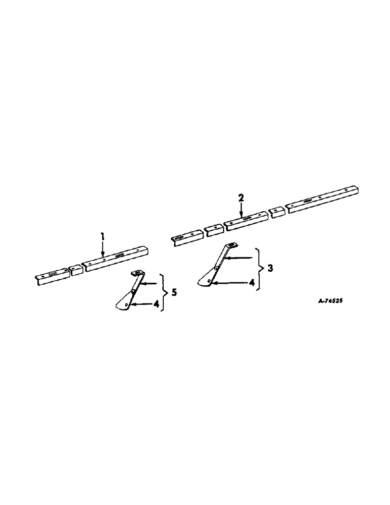 Схема запчастей Case IH 48 - (H-06) - SCRAPERS 