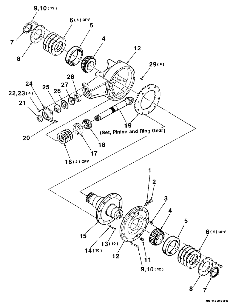 Схема запчастей Case IH 8530 - (2-20) - GEARBOX Driveline