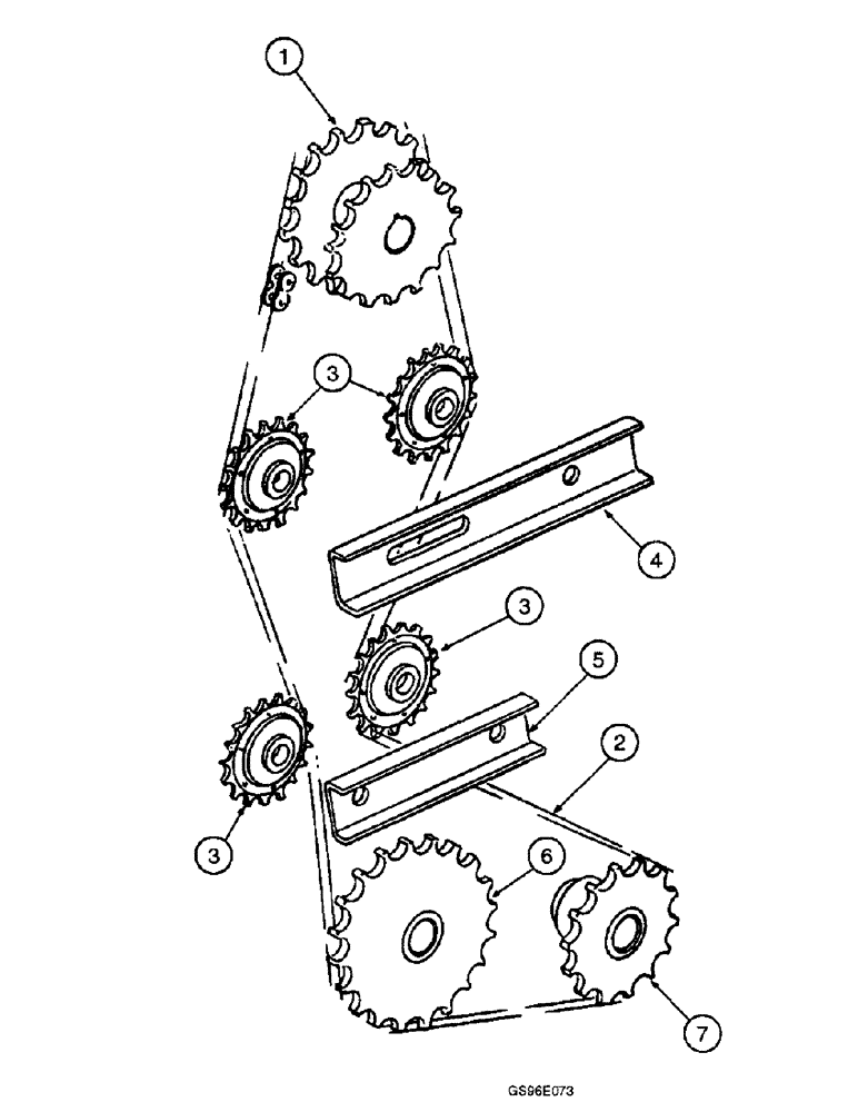 Схема запчастей Case IH INTERNATIONAL - (4-12) - AUGER DRIVE, RIGHT HAND (03) - MAIN GEARBOX