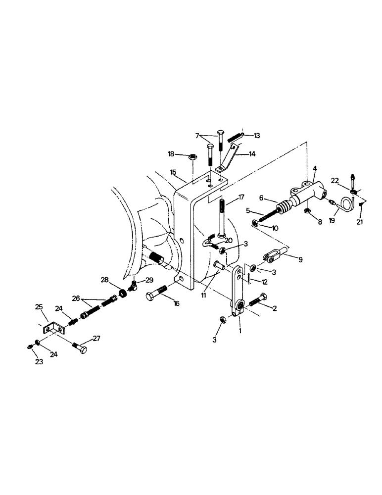 Схема запчастей Case IH PT225 - (04-40) - PT CLUTCH CONTROL & LUBRICATION (04) - Drive Train
