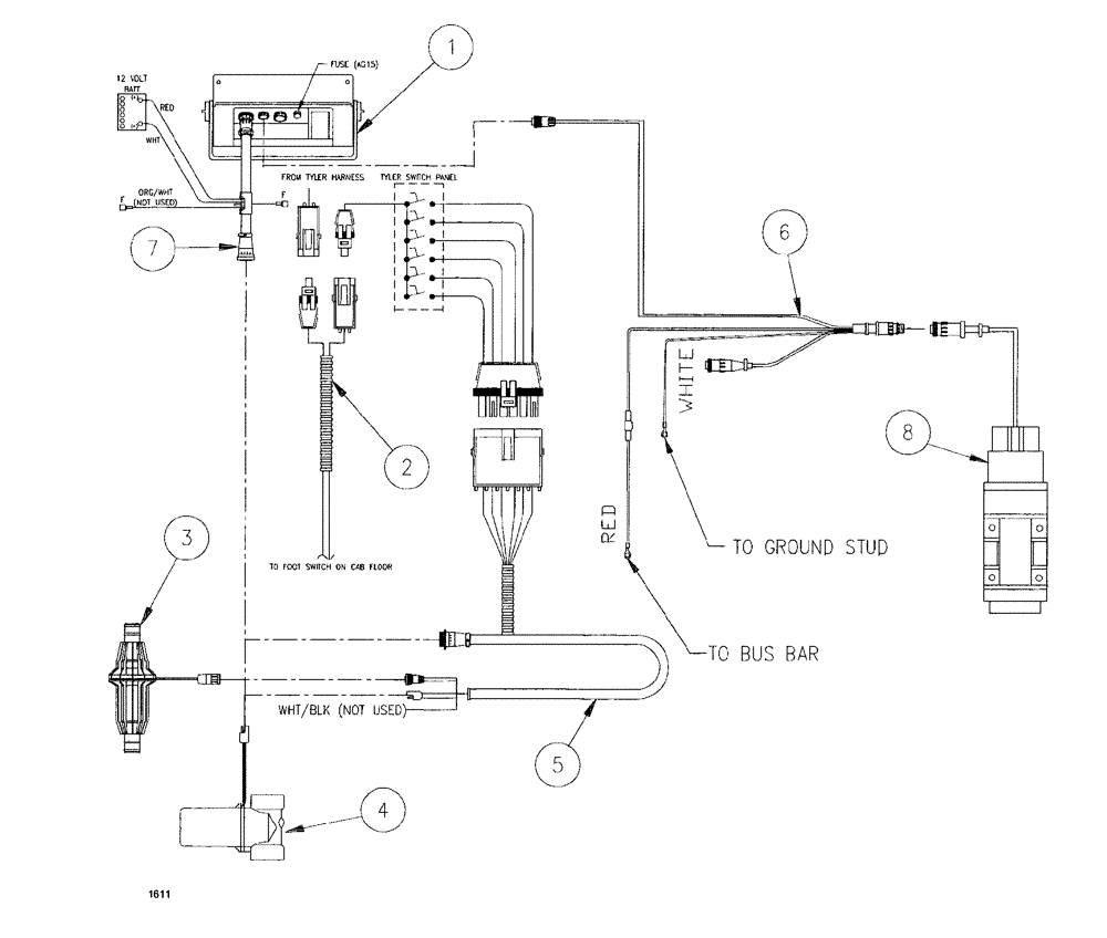 Схема запчастей Case IH SPX3185 - (284) - ELECTRICAL, RAVEN CONTROLLER (55) - ELECTRICAL SYSTEMS