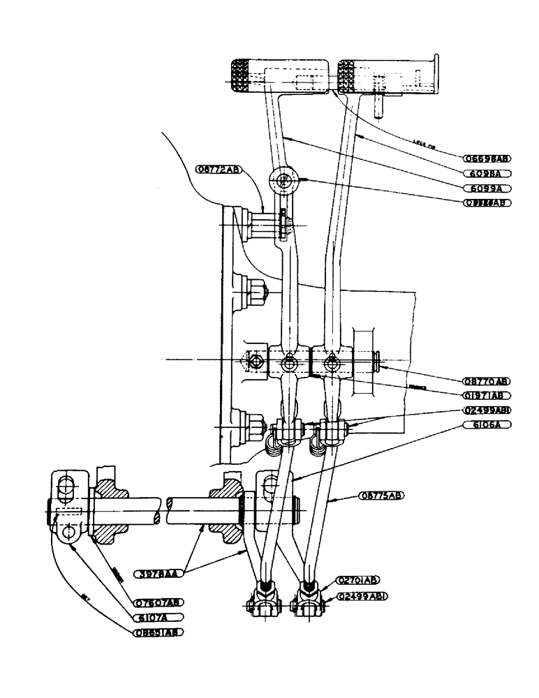Схема запчастей Case IH 940 - (2-077) - DIFFERENTIAL BRAKE ASSEMBLY (06) - POWER TRAIN