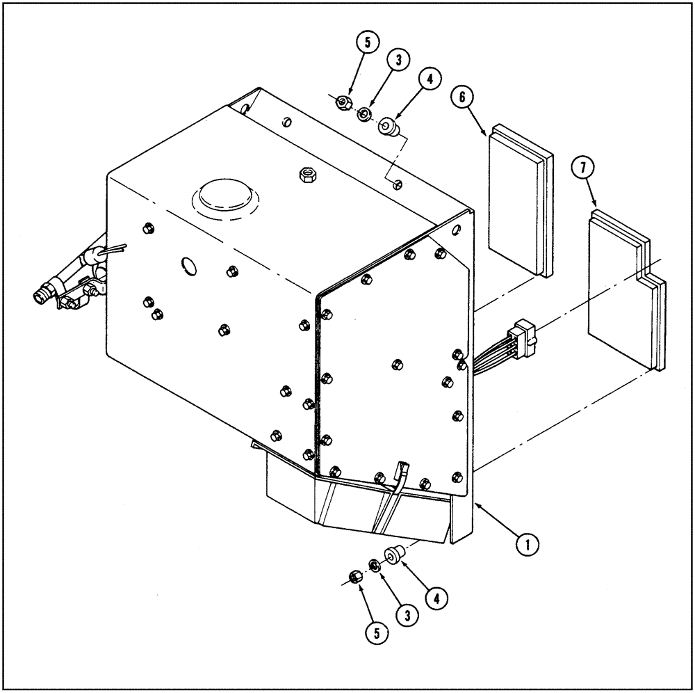 Схема запчастей Case IH 9250 - (9-092) - CAB AIR CONDITIONING AND HEATER MODULE, P.I.N. JCB0028400 THROUGH JEE0031849 (09) - CHASSIS/ATTACHMENTS
