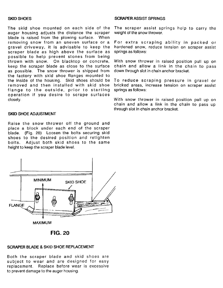 Схема запчастей Case IH 56FTS - (20) - OPERATING INSTRUCTIONS, CONTINUED 