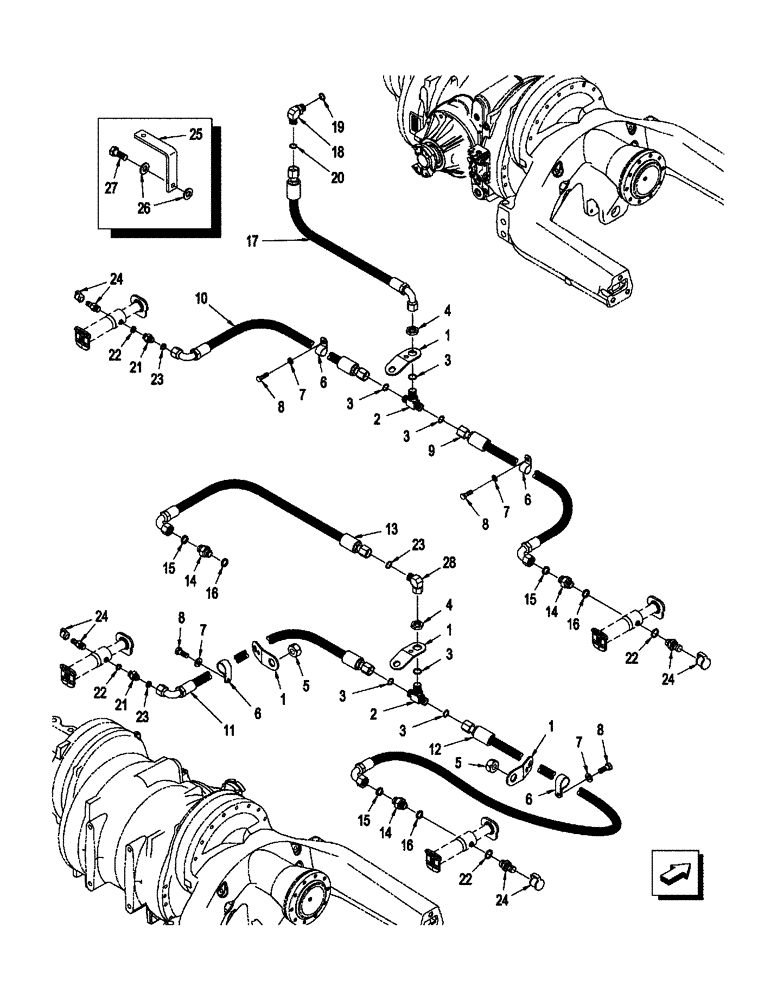 Схема запчастей Case IH STX375 - (06-14) - TRACK TENSIONING, QUADTRAC TRACTOR (06) - POWER TRAIN