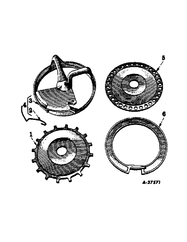 Схема запчастей Case IH 488 - (F-41) - PEANUT PLANTING EQUIPMENT, FOR COMBINATION HOPPER 