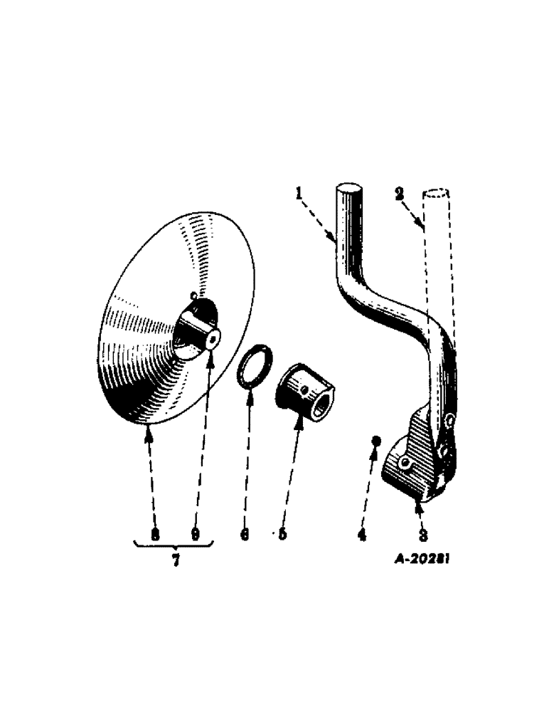 Схема запчастей Case IH 53 - (F-17) - DISK HILLER 