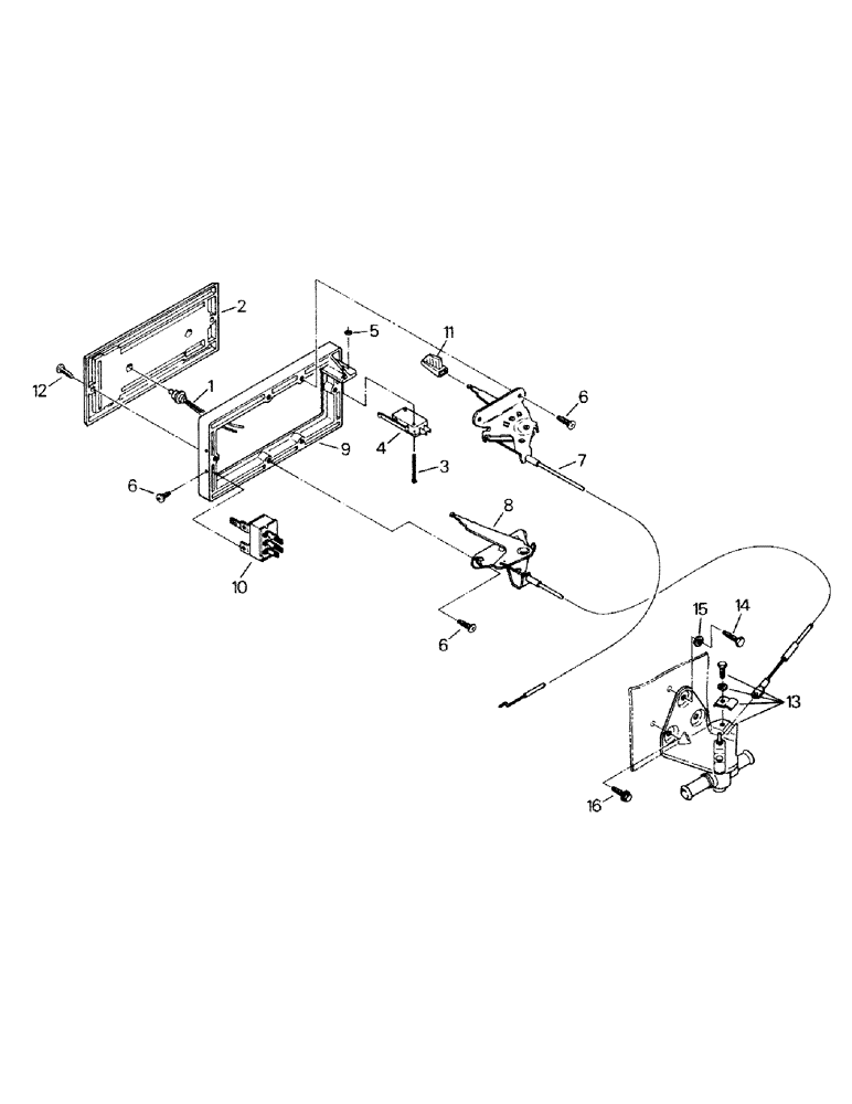 Схема запчастей Case IH KM-360 - (03-02) - A/C AND HEATER CONTROLS, EARLY STYLE (03) - Climate Control