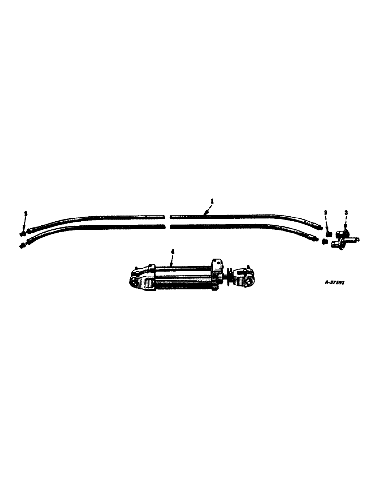 Схема запчастей Case IH SUPER C - (163) - HYDRAULIC SYSTEM, HYDRAULIC CYLINDER EQUIPMENT, SPECIAL (07) - HYDRAULIC SYSTEM