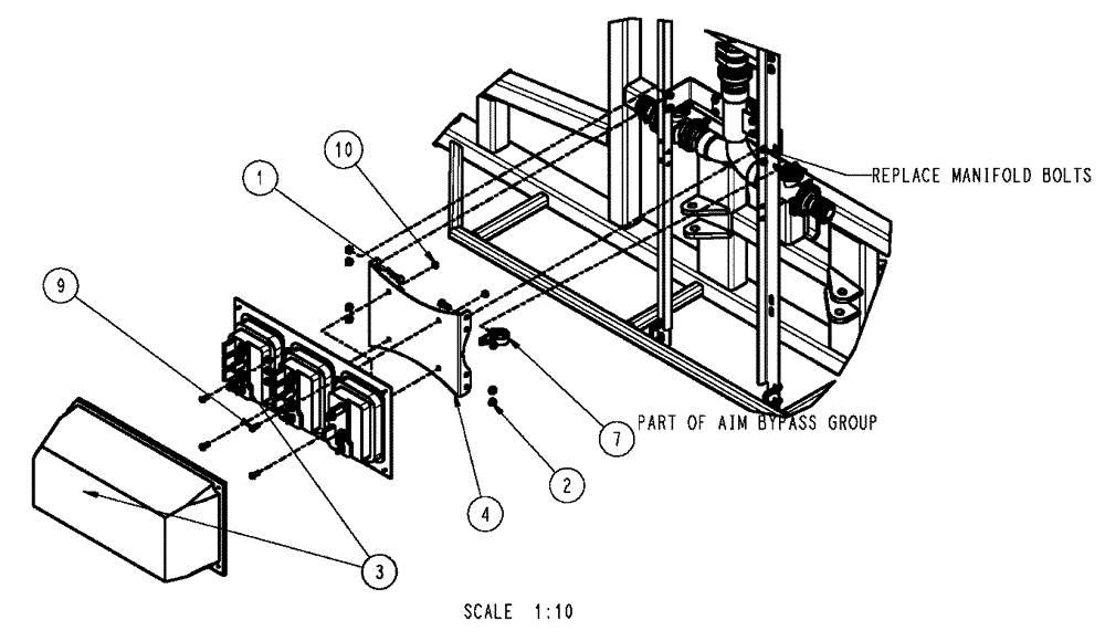 Схема запчастей Case IH SPX3320 - (12-031) - AIM COMMAND, ELECTRICAL GROUP, 6 SEC (06) - ELECTRICAL