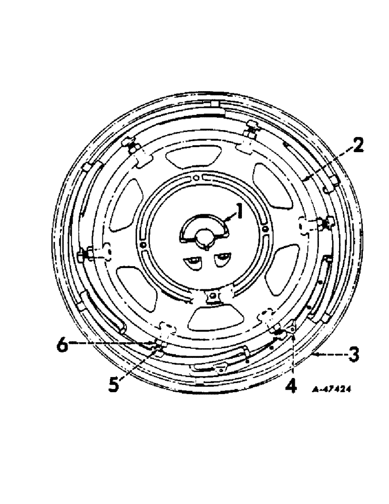 Схема запчастей Case IH 350 - (243) - CHASSIS, REAR WHEELS, FOR TRACTORS EQUIPPED WITH POWER ADJUSTED REAR WHEELS (12) - CHASSIS